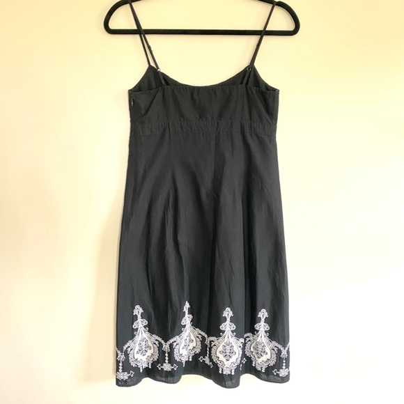 Embroidered Spaghetti Strap Dress - Picture 10 of 10